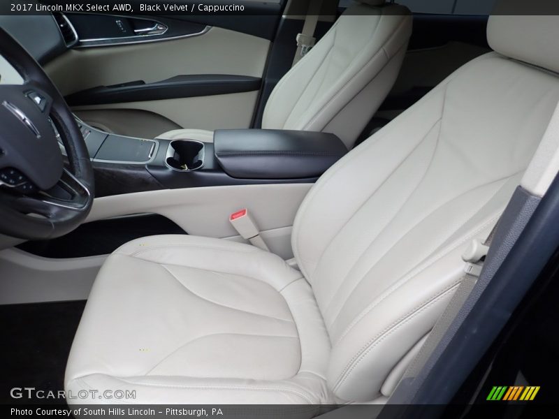 Front Seat of 2017 MKX Select AWD