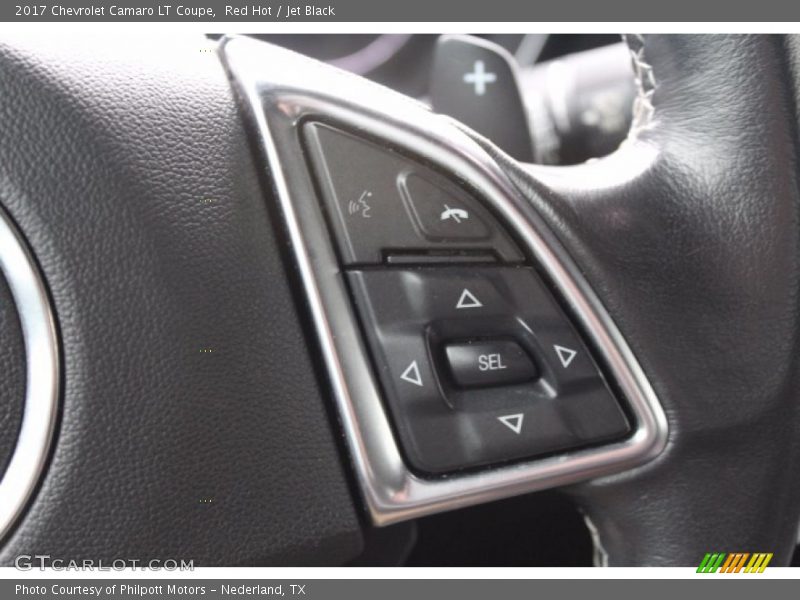 Red Hot / Jet Black 2017 Chevrolet Camaro LT Coupe