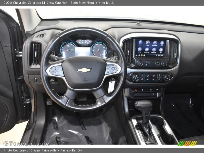 Satin Steel Metallic / Jet Black 2020 Chevrolet Colorado LT Crew Cab 4x4