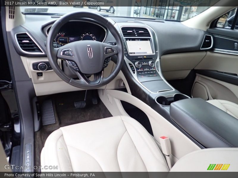  2017 MKX Select AWD Cappuccino Interior