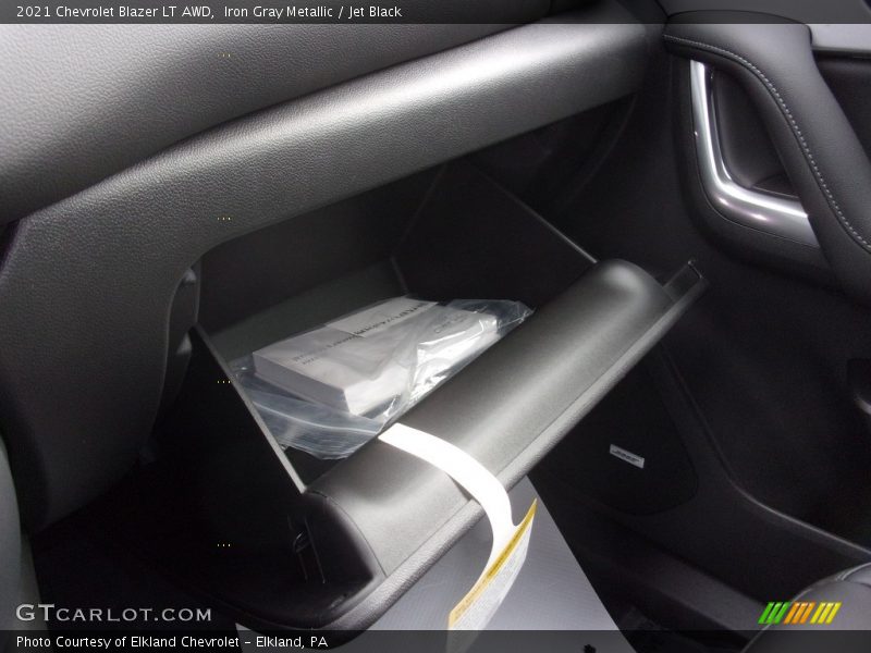 Iron Gray Metallic / Jet Black 2021 Chevrolet Blazer LT AWD