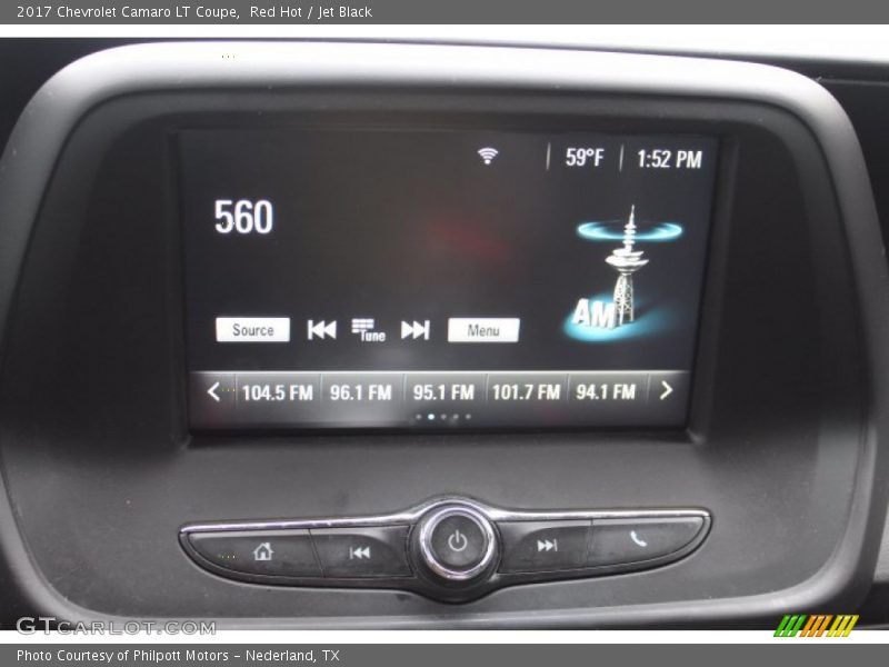 Red Hot / Jet Black 2017 Chevrolet Camaro LT Coupe