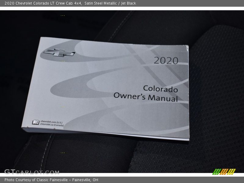 Satin Steel Metallic / Jet Black 2020 Chevrolet Colorado LT Crew Cab 4x4