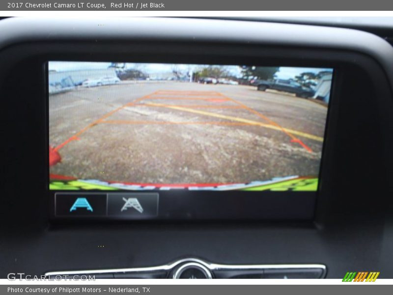 Red Hot / Jet Black 2017 Chevrolet Camaro LT Coupe