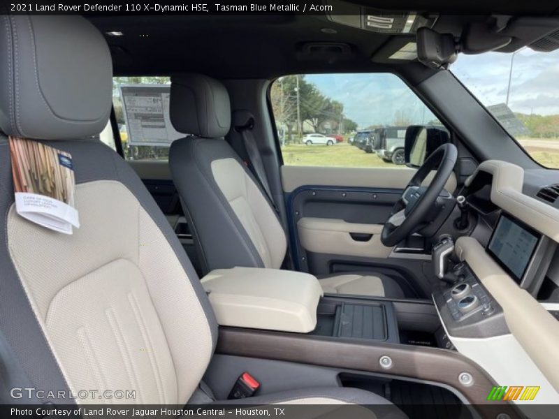 Front Seat of 2021 Defender 110 X-Dynamic HSE