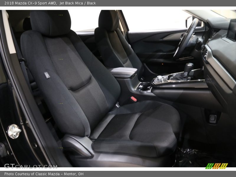 Jet Black Mica / Black 2018 Mazda CX-9 Sport AWD