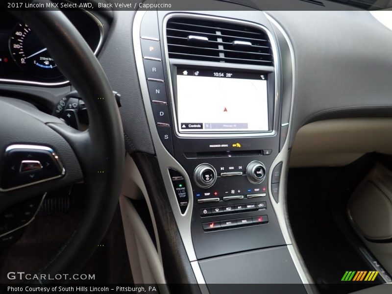 Controls of 2017 MKX Select AWD