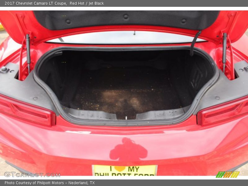 Red Hot / Jet Black 2017 Chevrolet Camaro LT Coupe