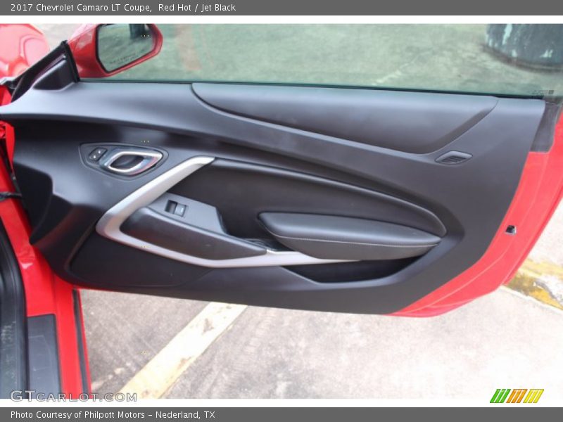 Red Hot / Jet Black 2017 Chevrolet Camaro LT Coupe