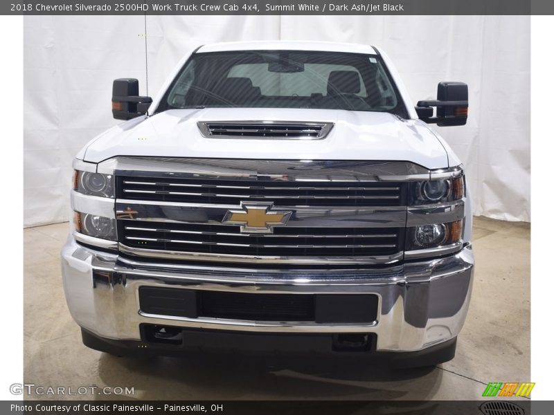 Summit White / Dark Ash/Jet Black 2018 Chevrolet Silverado 2500HD Work Truck Crew Cab 4x4