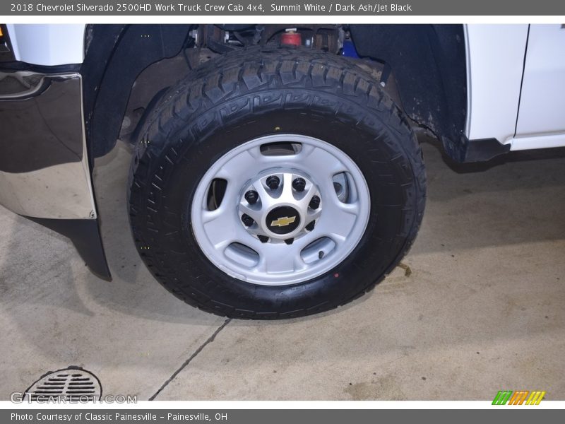  2018 Silverado 2500HD Work Truck Crew Cab 4x4 Wheel