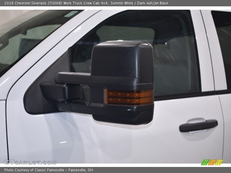 Summit White / Dark Ash/Jet Black 2018 Chevrolet Silverado 2500HD Work Truck Crew Cab 4x4