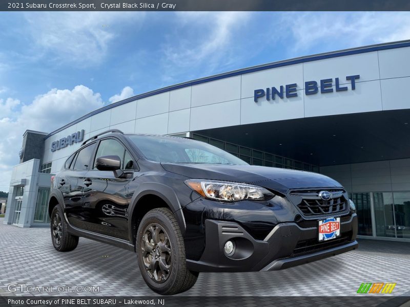 Crystal Black Silica / Gray 2021 Subaru Crosstrek Sport