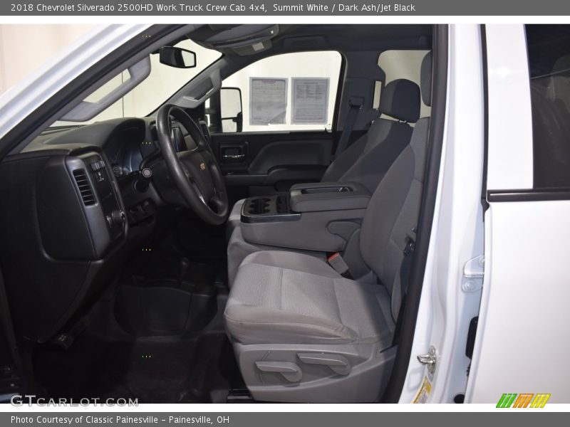 Front Seat of 2018 Silverado 2500HD Work Truck Crew Cab 4x4