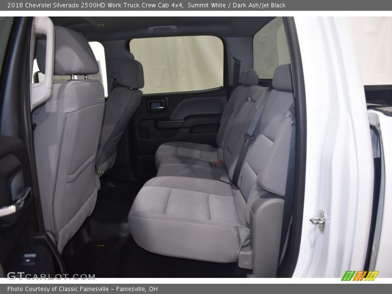 Rear Seat of 2018 Silverado 2500HD Work Truck Crew Cab 4x4