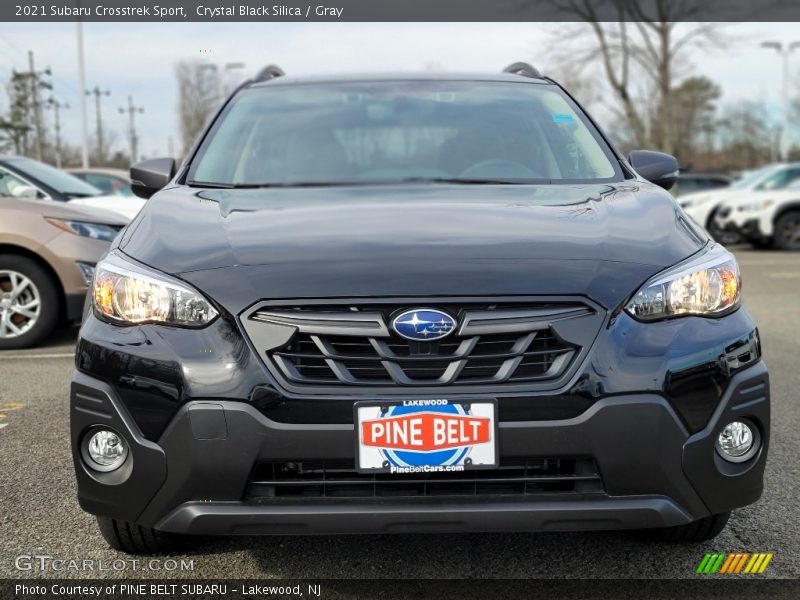 Crystal Black Silica / Gray 2021 Subaru Crosstrek Sport