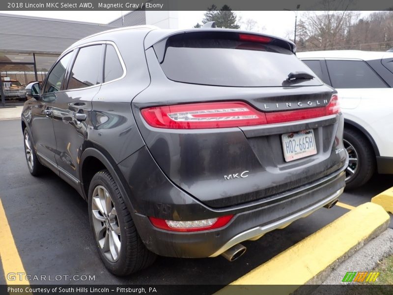 Magnetic Gray / Ebony 2018 Lincoln MKC Select AWD