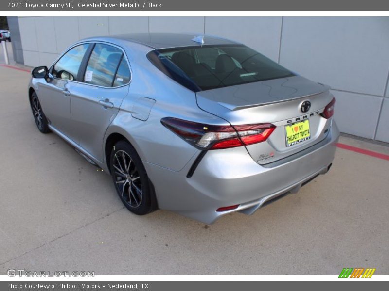 Celestial Silver Metallic / Black 2021 Toyota Camry SE