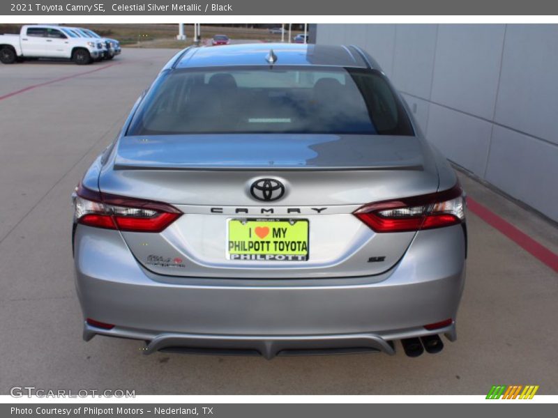 Celestial Silver Metallic / Black 2021 Toyota Camry SE