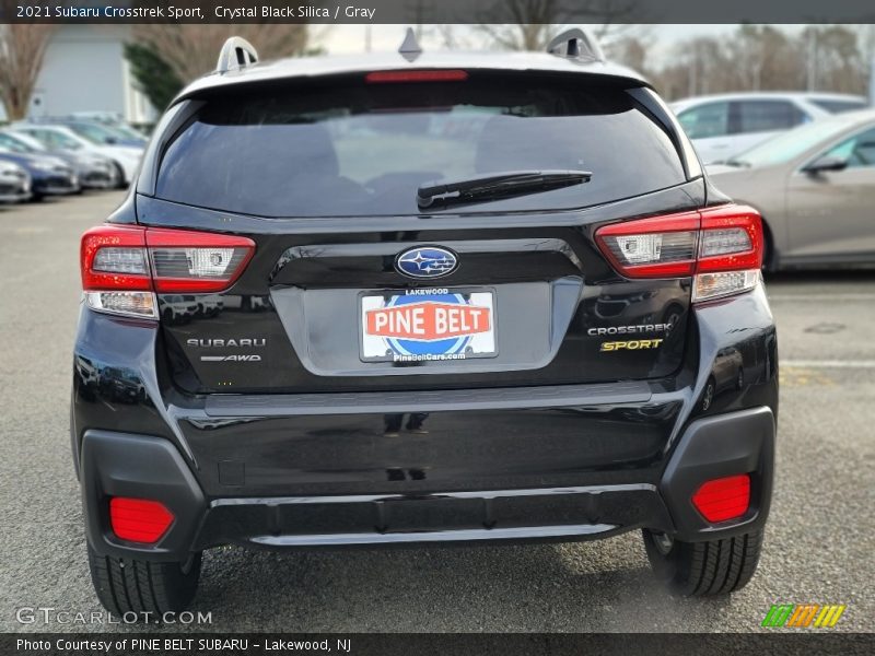 Crystal Black Silica / Gray 2021 Subaru Crosstrek Sport
