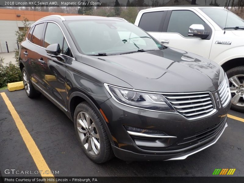 Magnetic Gray / Ebony 2018 Lincoln MKC Select AWD