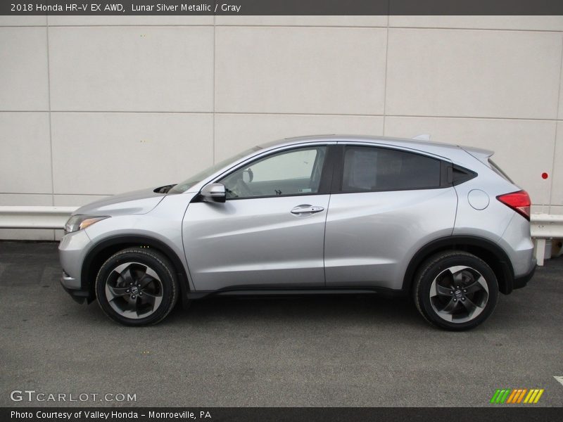  2018 HR-V EX AWD Lunar Silver Metallic