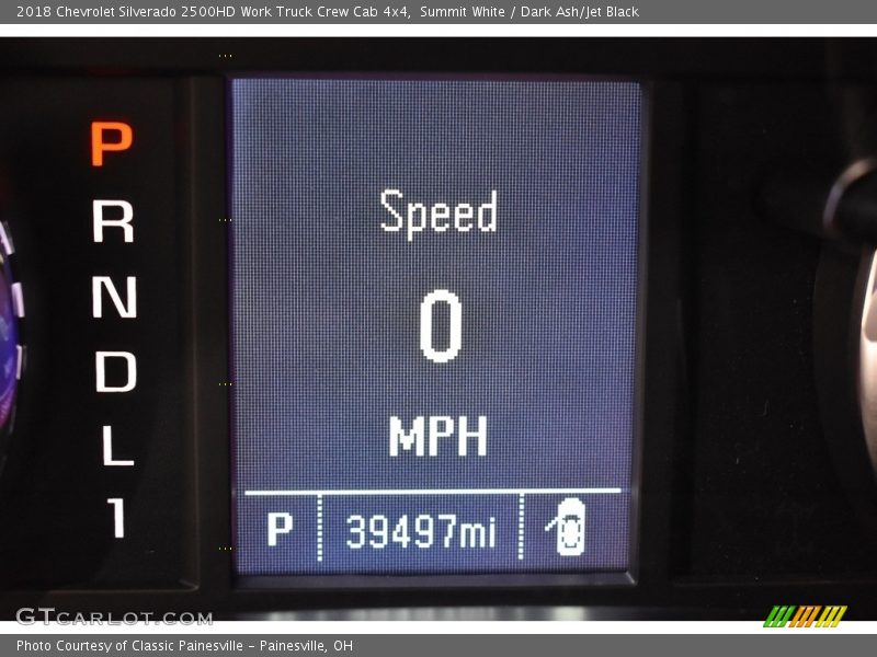 Summit White / Dark Ash/Jet Black 2018 Chevrolet Silverado 2500HD Work Truck Crew Cab 4x4