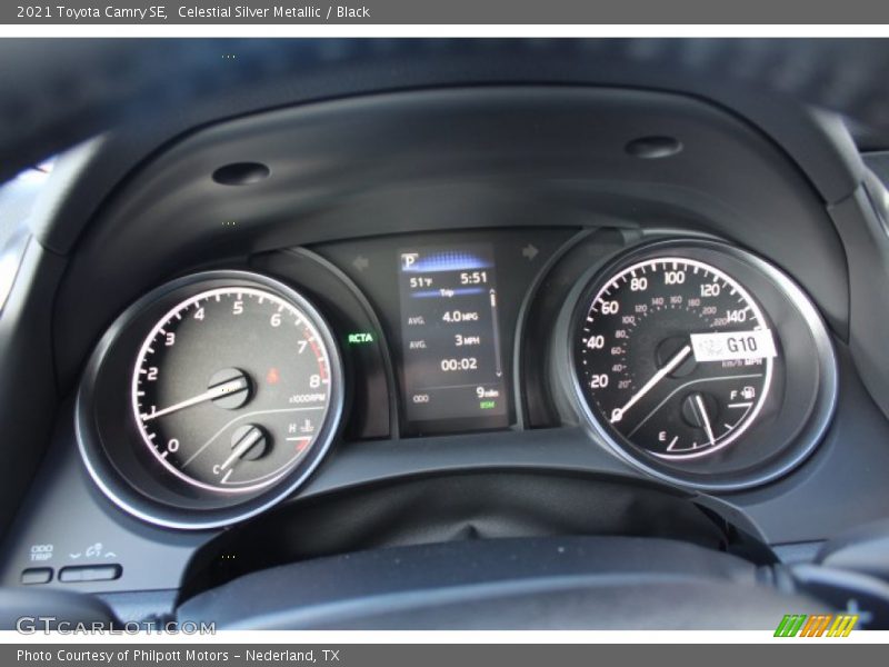 Celestial Silver Metallic / Black 2021 Toyota Camry SE