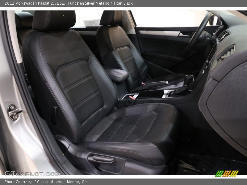 Tungsten Silver Metallic / Titan Black 2012 Volkswagen Passat 2.5L SE