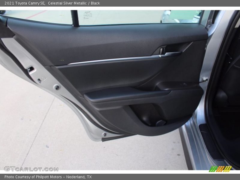 Celestial Silver Metallic / Black 2021 Toyota Camry SE