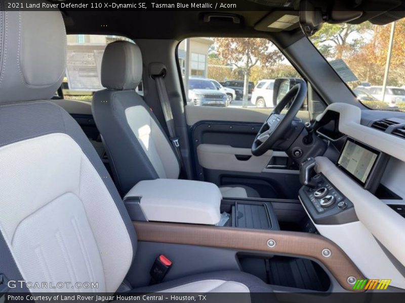 Front Seat of 2021 Defender 110 X-Dynamic SE