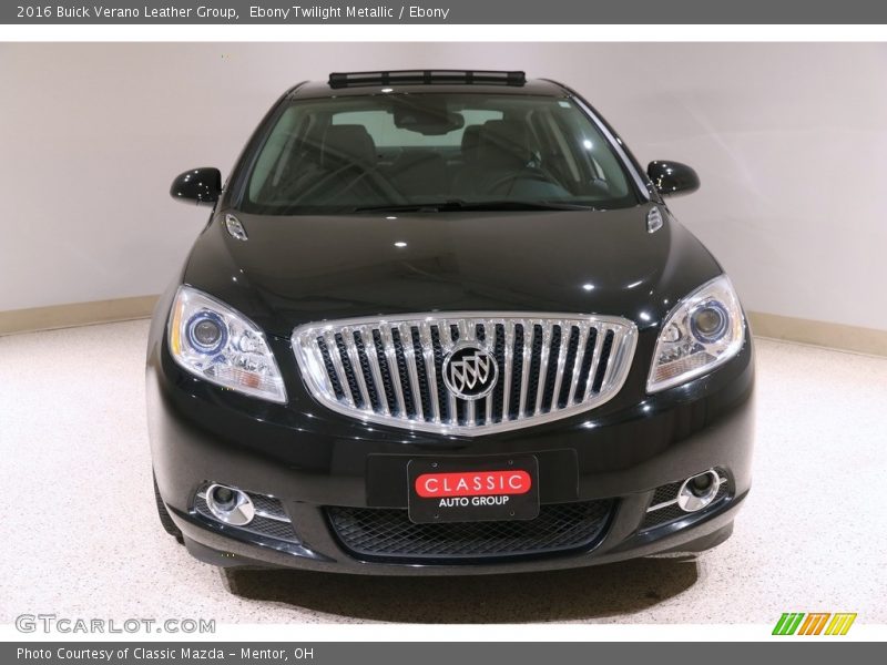 Ebony Twilight Metallic / Ebony 2016 Buick Verano Leather Group