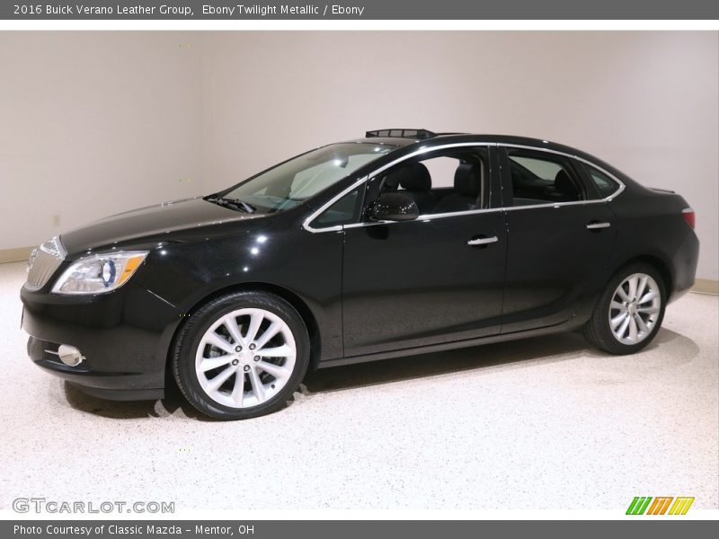 Ebony Twilight Metallic / Ebony 2016 Buick Verano Leather Group