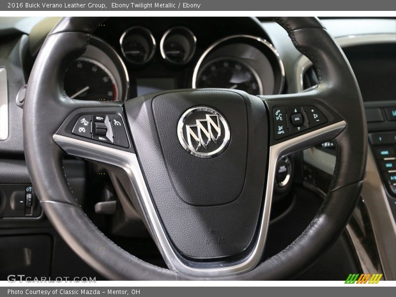 Ebony Twilight Metallic / Ebony 2016 Buick Verano Leather Group