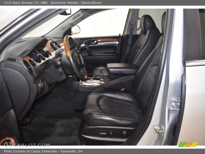 Quicksilver Metallic / Ebony/Ebony 2010 Buick Enclave CXL AWD