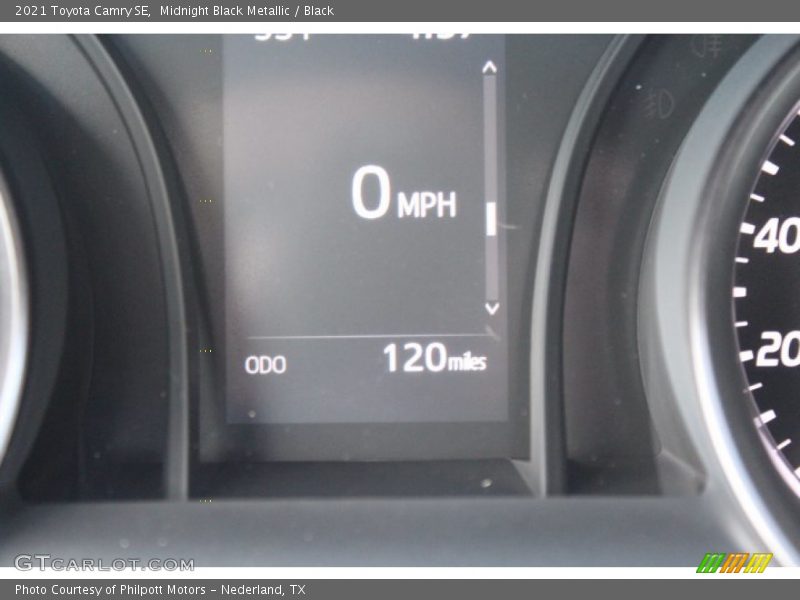 Midnight Black Metallic / Black 2021 Toyota Camry SE