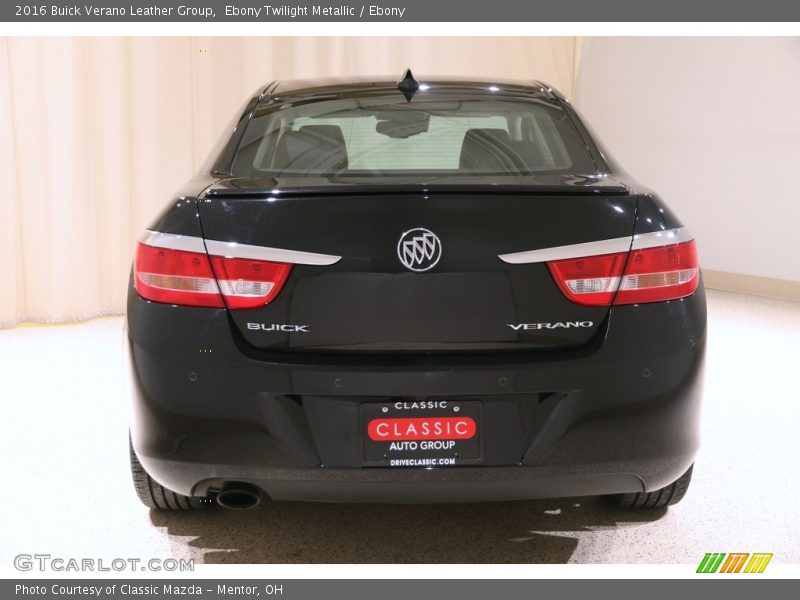 Ebony Twilight Metallic / Ebony 2016 Buick Verano Leather Group