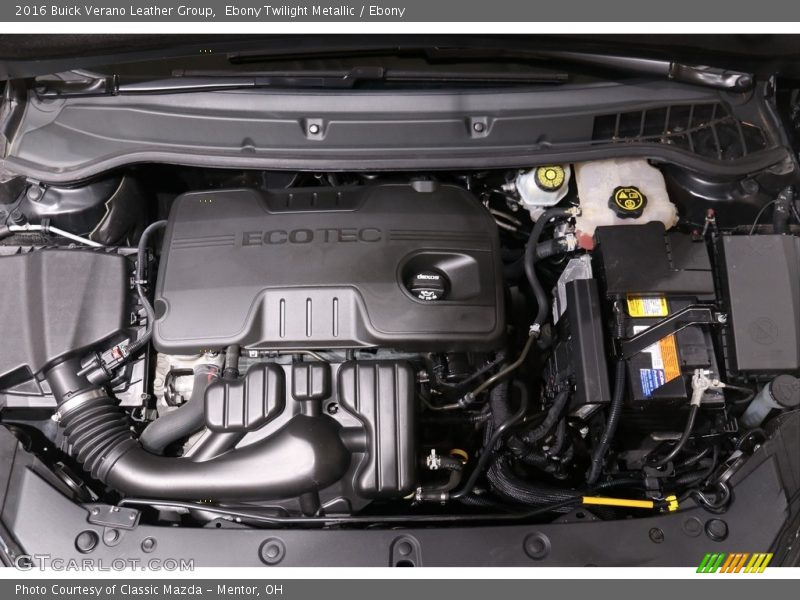 Ebony Twilight Metallic / Ebony 2016 Buick Verano Leather Group