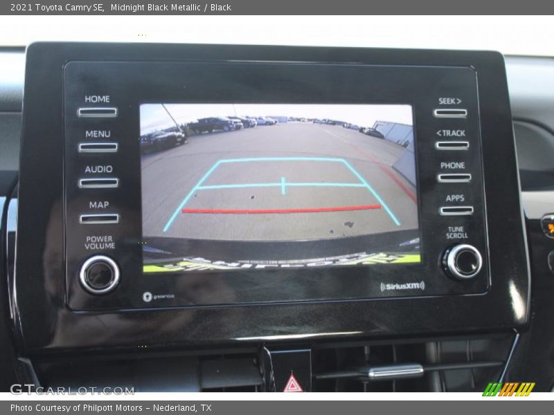 Midnight Black Metallic / Black 2021 Toyota Camry SE