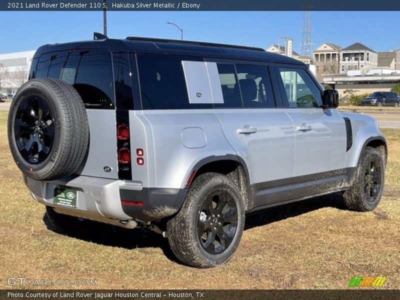 Hakuba Silver Metallic / Ebony 2021 Land Rover Defender 110 S