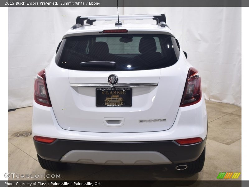 Summit White / Ebony 2019 Buick Encore Preferred