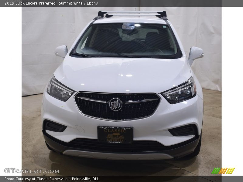 Summit White / Ebony 2019 Buick Encore Preferred