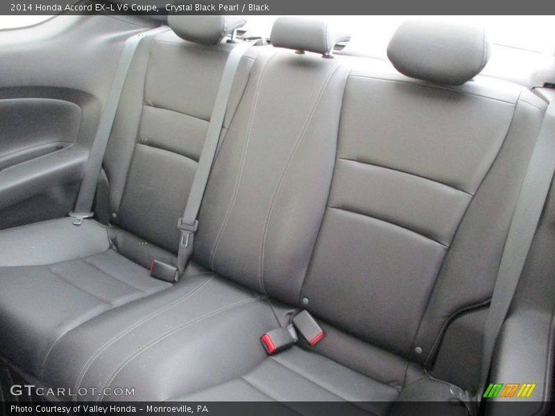 Crystal Black Pearl / Black 2014 Honda Accord EX-L V6 Coupe