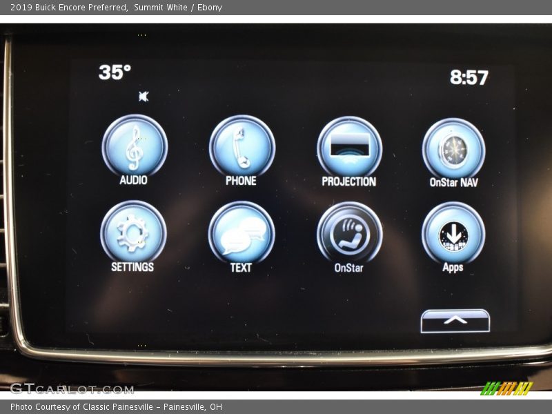 Summit White / Ebony 2019 Buick Encore Preferred