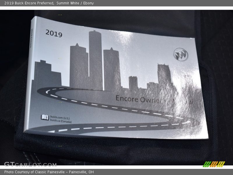 Summit White / Ebony 2019 Buick Encore Preferred