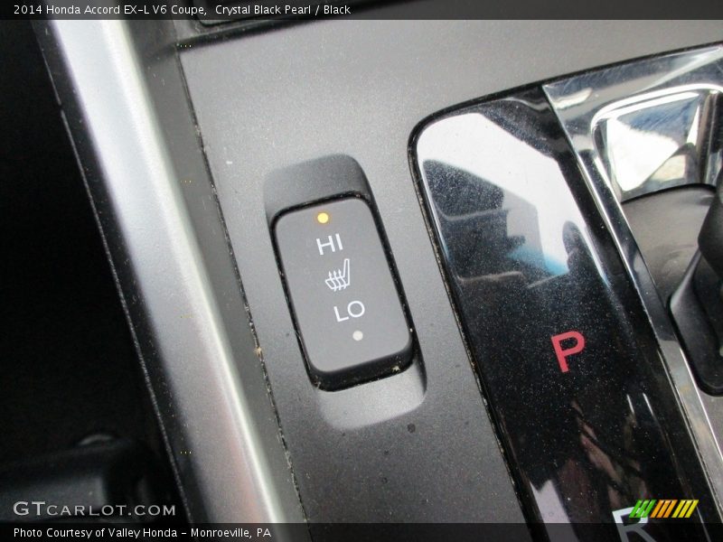 Crystal Black Pearl / Black 2014 Honda Accord EX-L V6 Coupe