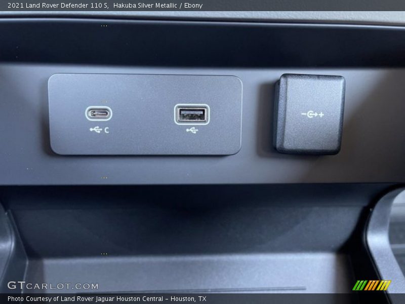 Hakuba Silver Metallic / Ebony 2021 Land Rover Defender 110 S