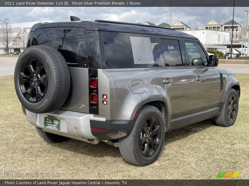 Silicon Silver Premium Metallic / Ebony 2021 Land Rover Defender 110 SE