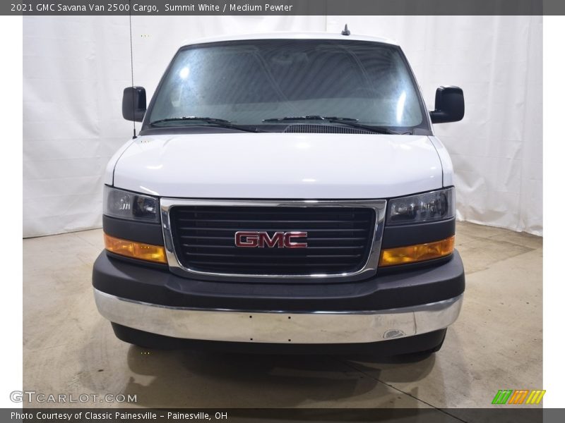 Summit White / Medium Pewter 2021 GMC Savana Van 2500 Cargo