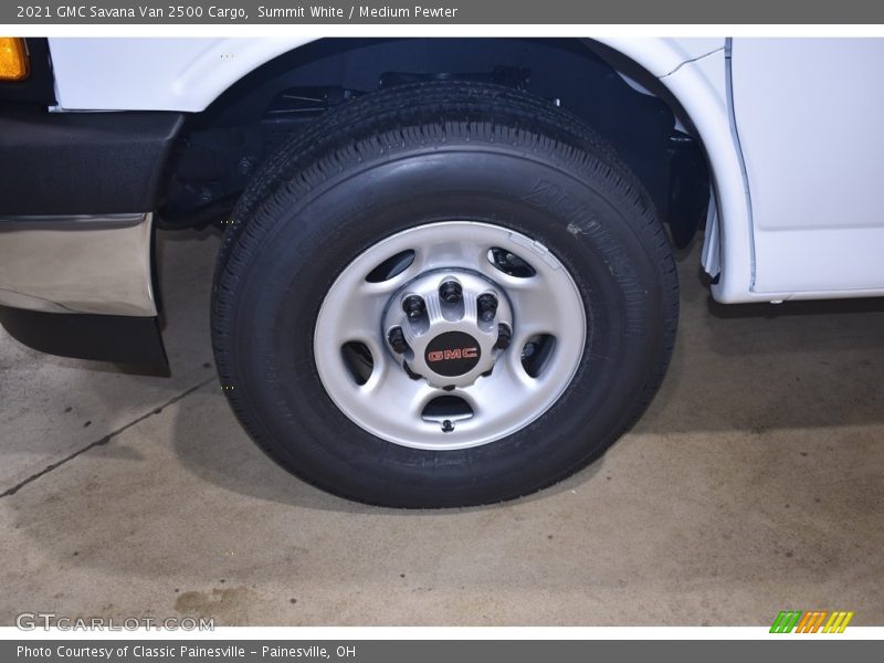 Summit White / Medium Pewter 2021 GMC Savana Van 2500 Cargo